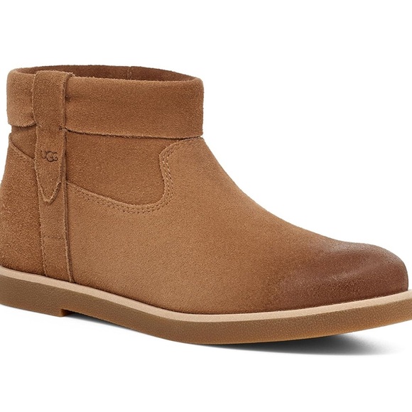 Ugg Women’s Josefene Cuff Boot Size 8.5 Chestnut - Picture 3 of 4